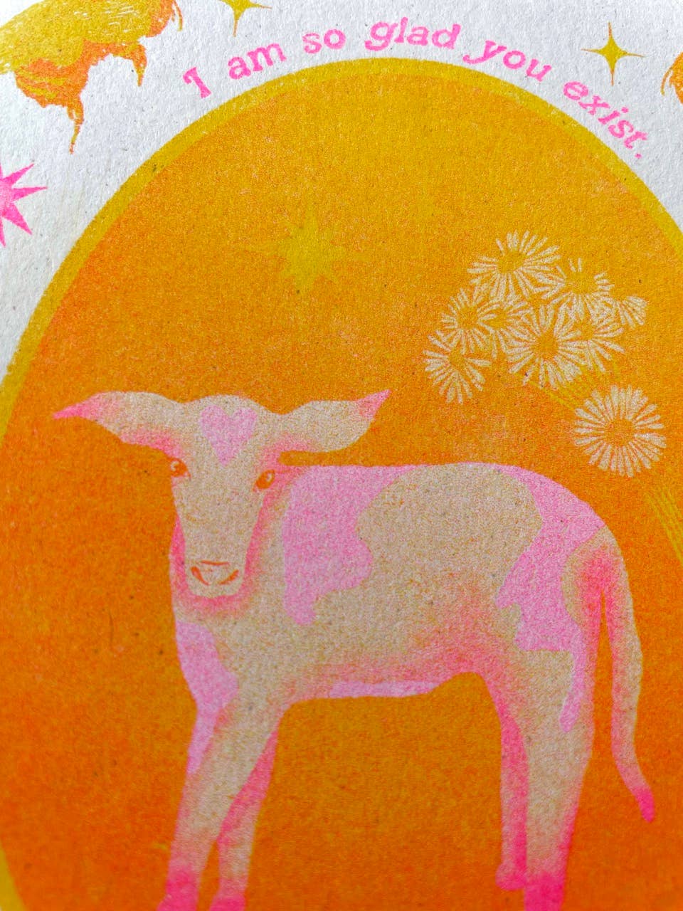 Cow (mini risograph)