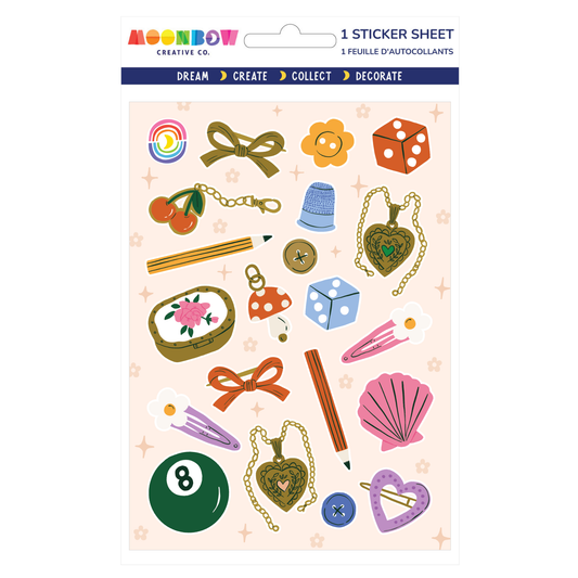 Little Trinkets Glossy Sticker Sheet