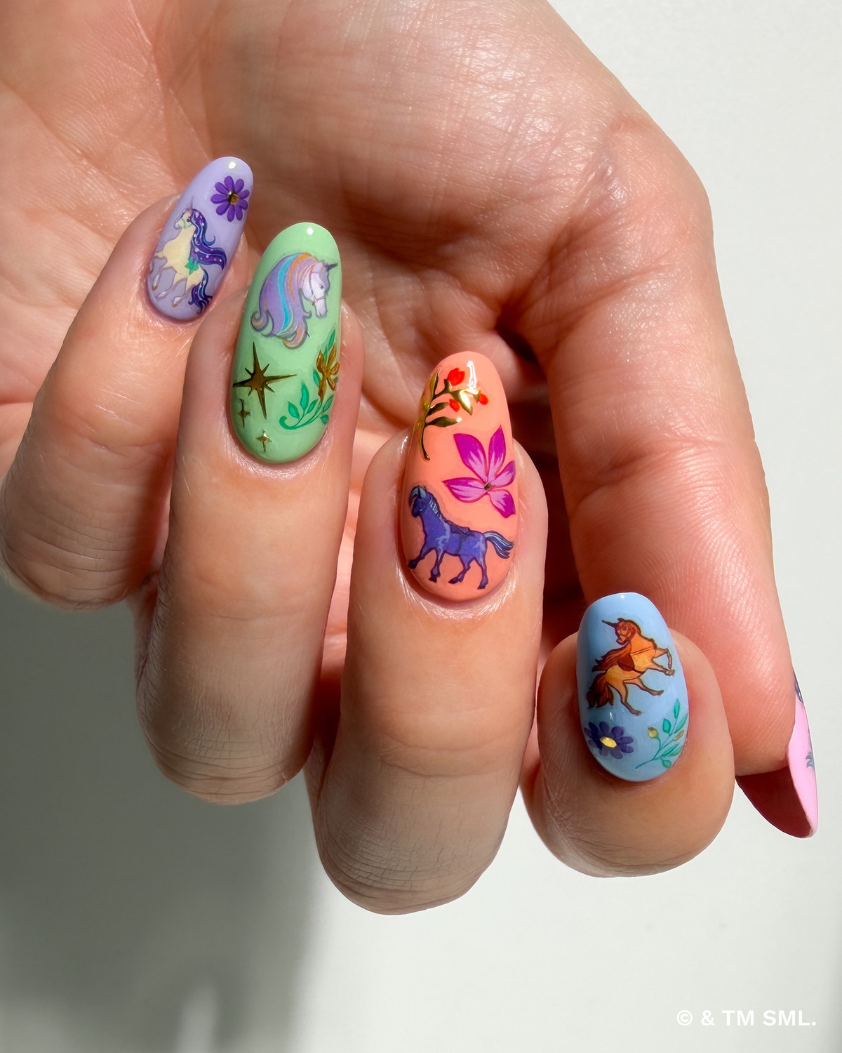 Nail Art Stickers - YEAR OF THE UNICORN