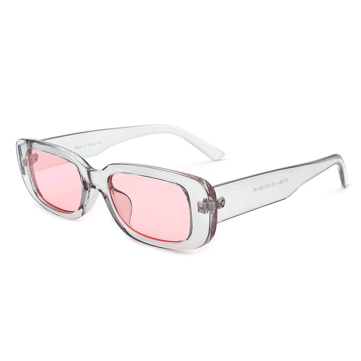 Rectangle Narrow Fashion Vintage Slim Retro Sunglasses: No Packaging