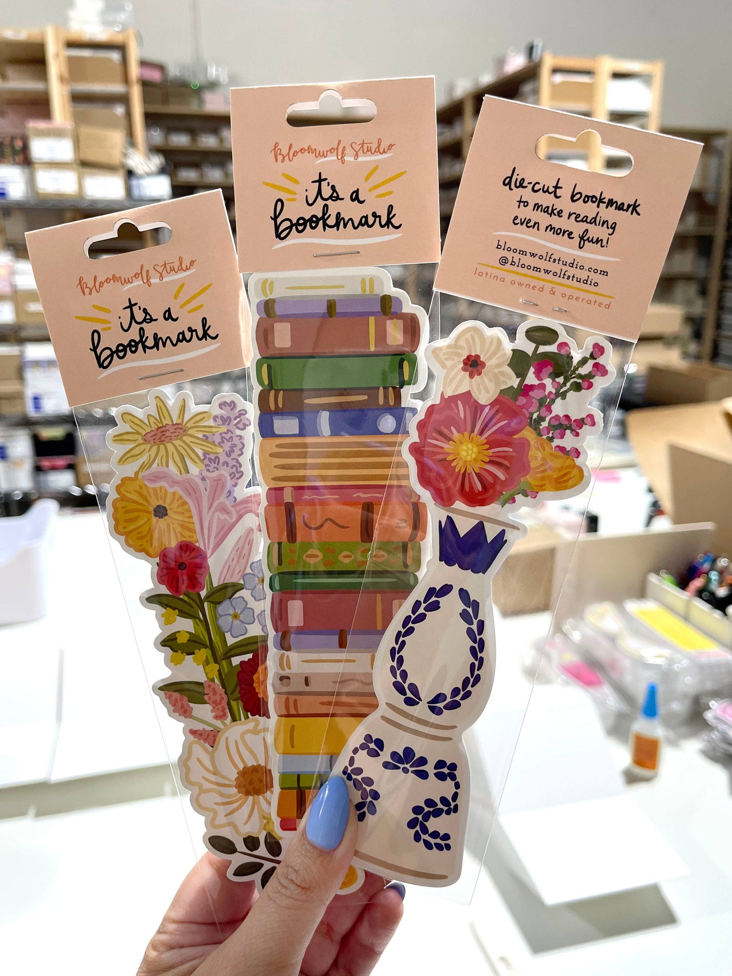 Cake Stack Die Cut Bookmark