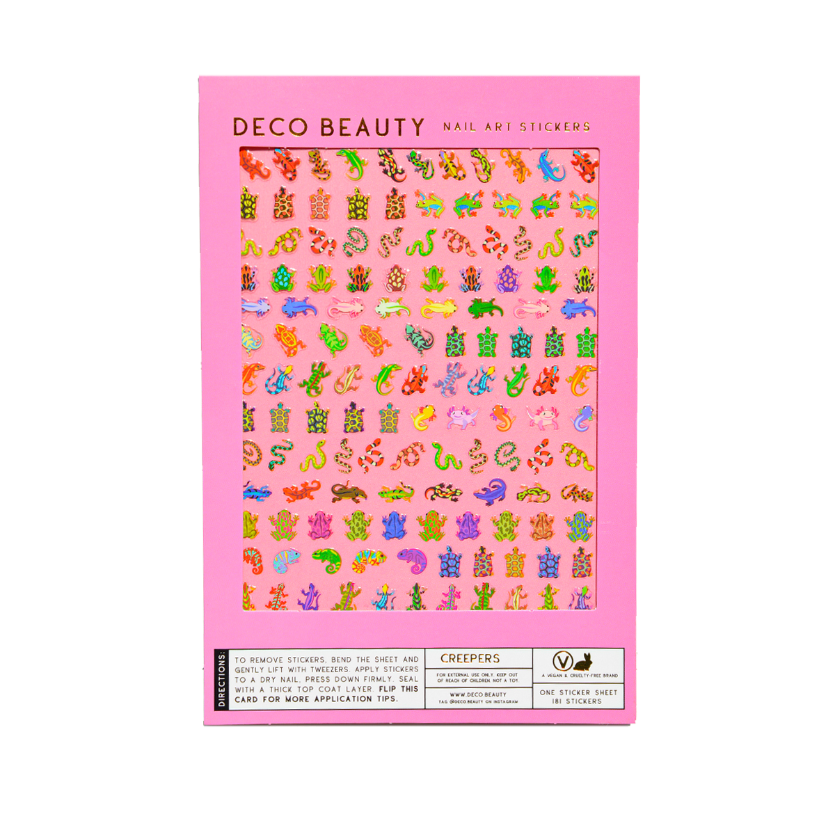 Nail Art Stickers - CREEPERS