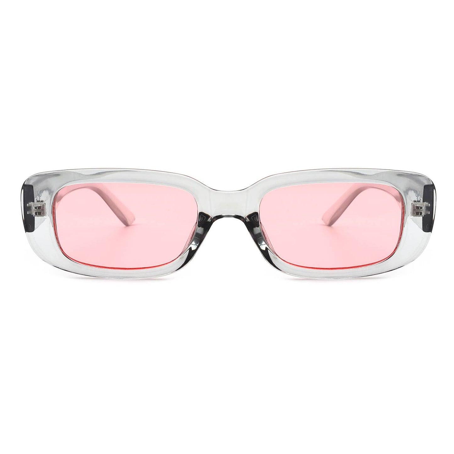 Rectangle Narrow Fashion Vintage Slim Retro Sunglasses: No Packaging