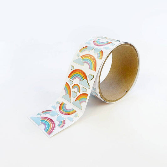 WS-Heavenly Rainbows Stickers On The Roll