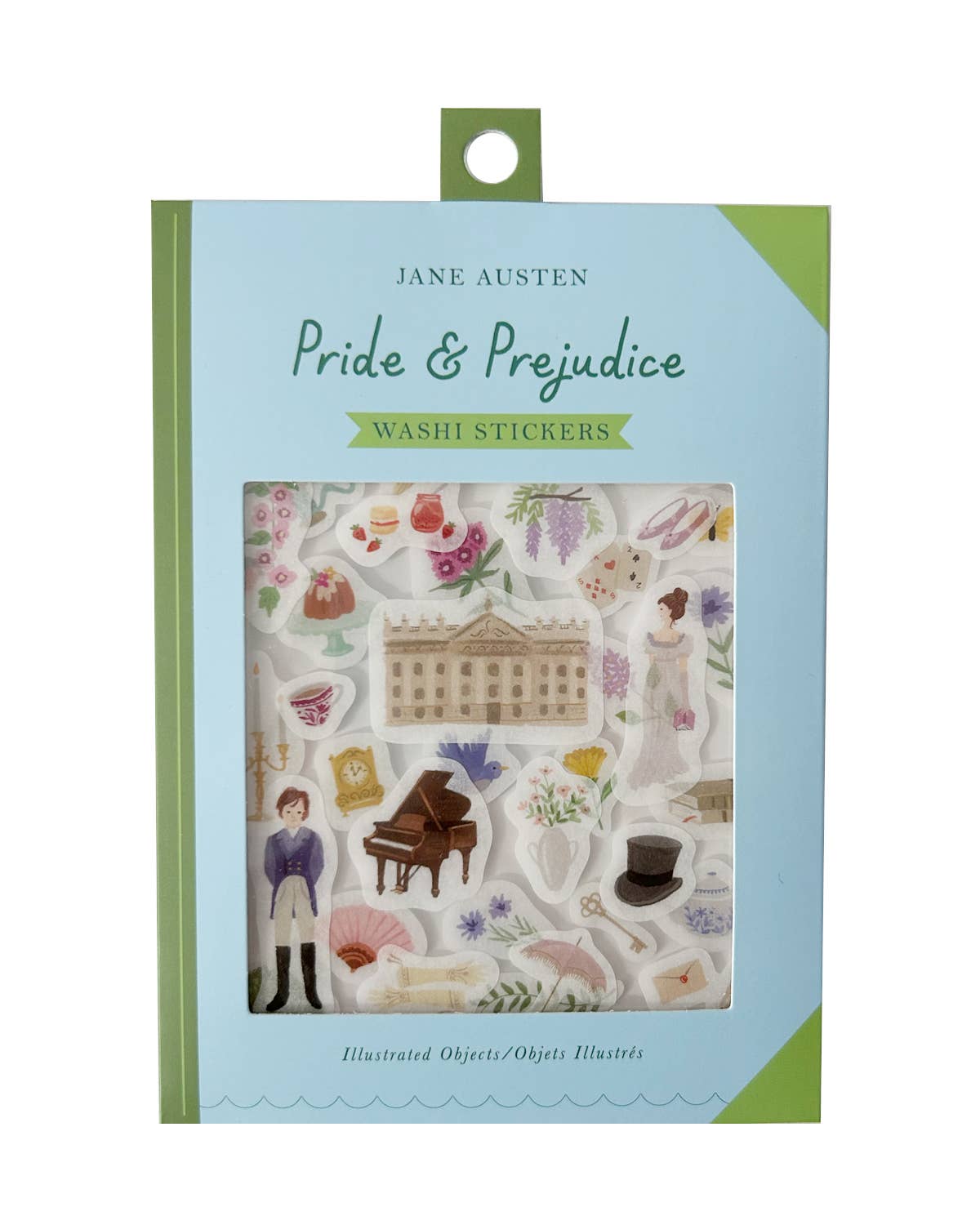 Pride and Prejudice Curious Library Washi Stickers