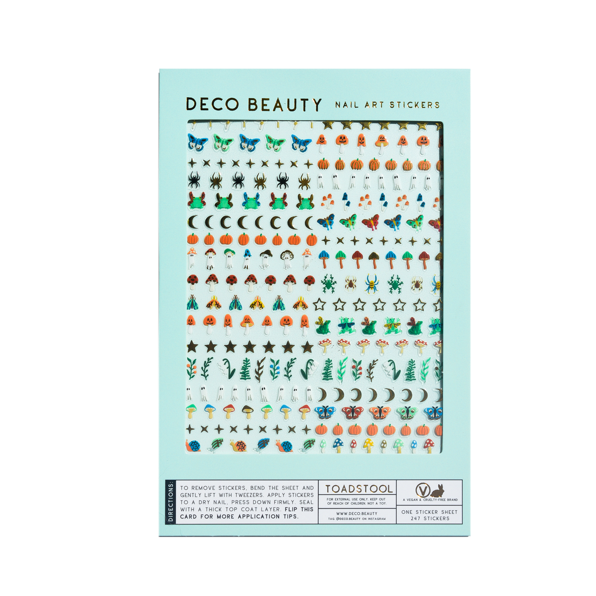Nail Art Stickers - TOADSTOOL