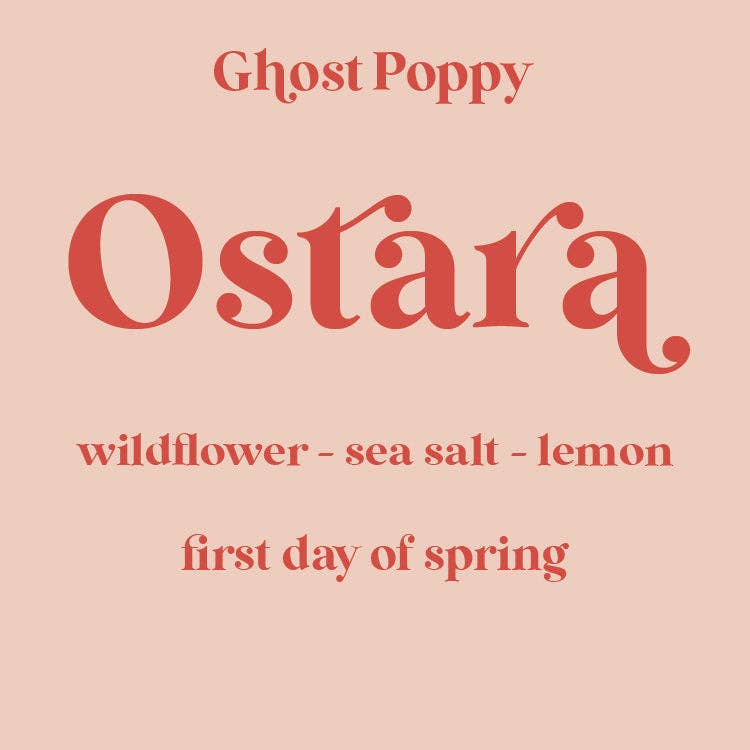 Ostara Spring Mini Candle