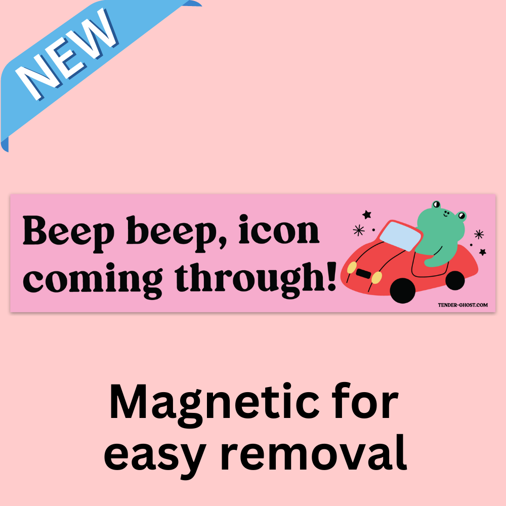 Icon Frog Bumper Magnet