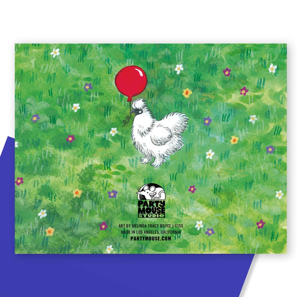 Chicken Birthday Card
