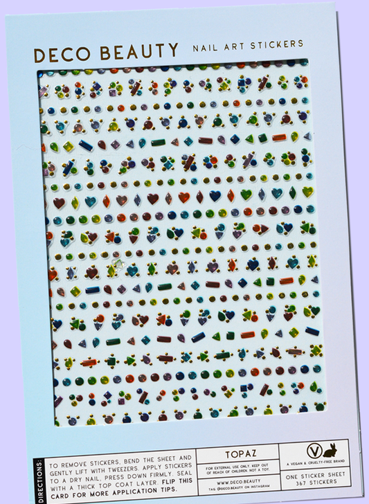 Nail Art Stickers - TOPAZ