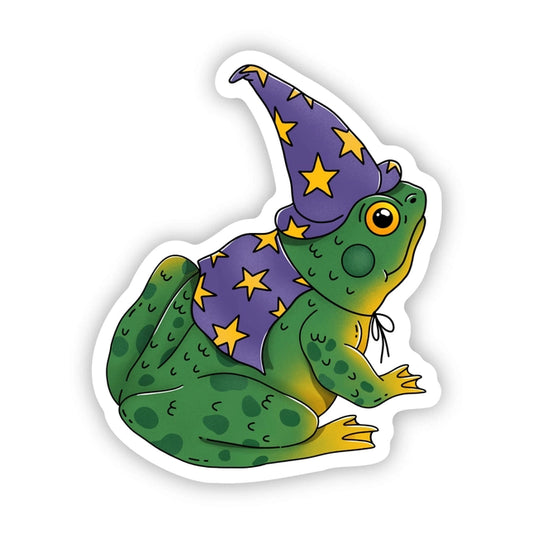 Wizard Frog Sticker