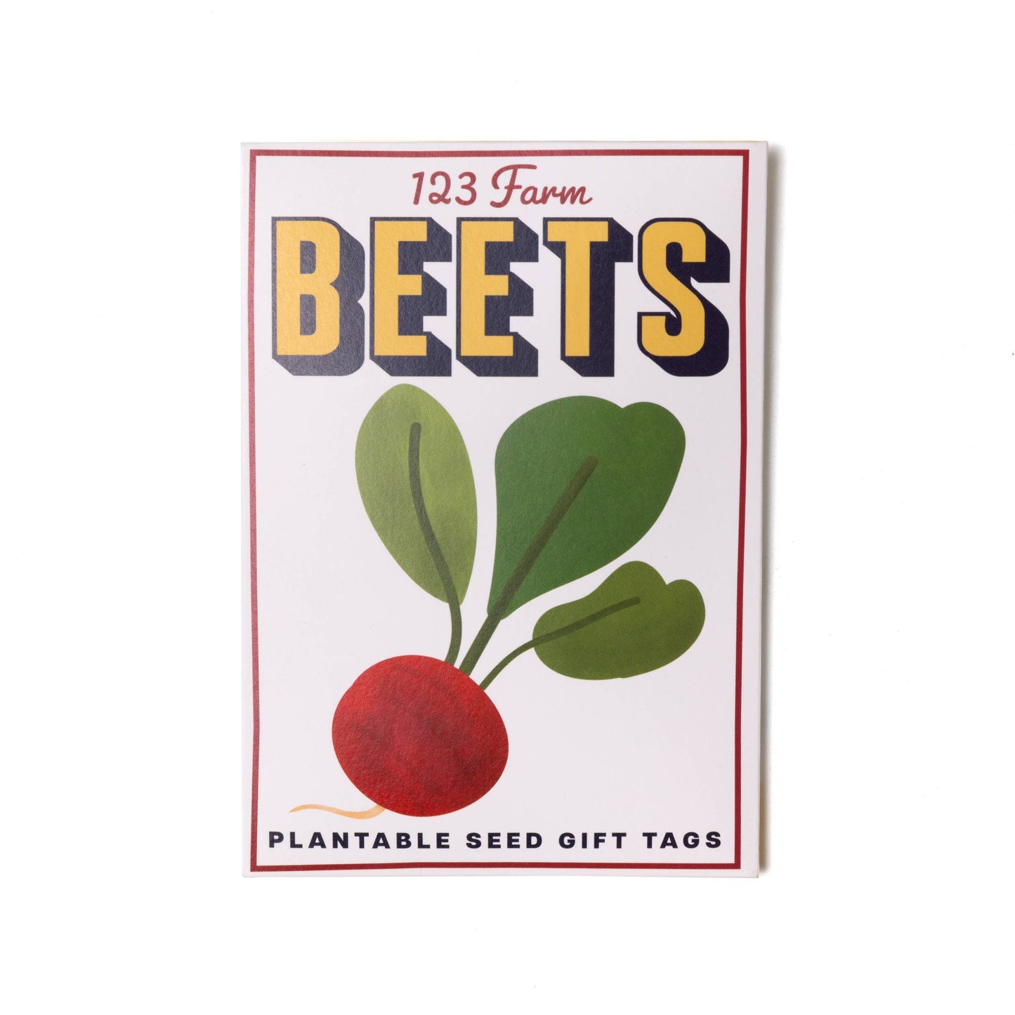 Plantable Seed Gift Tags - Vintage Seed Design, 5 Gift Tags: Lavender