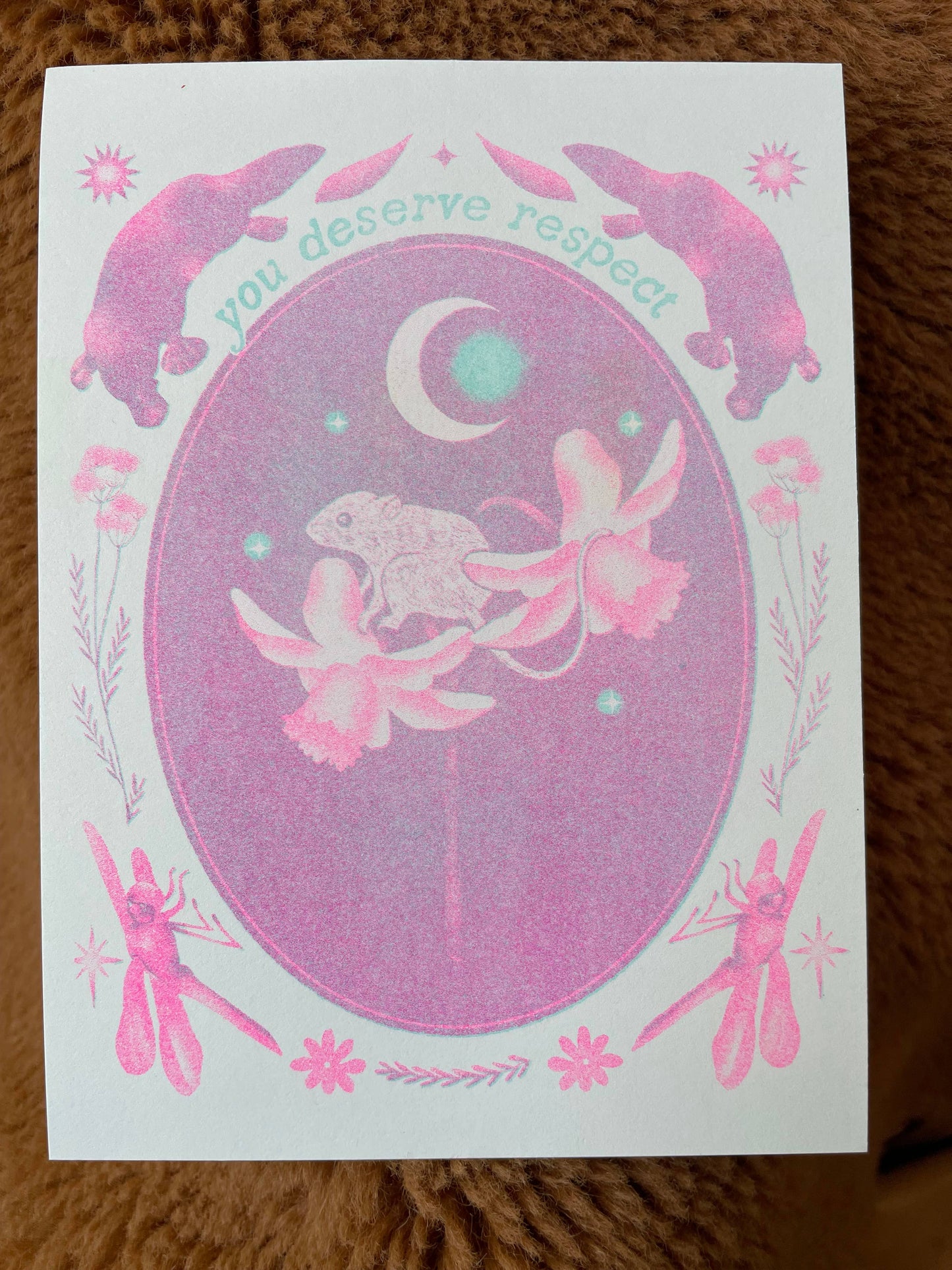 Mouse (mini risograph): Medium