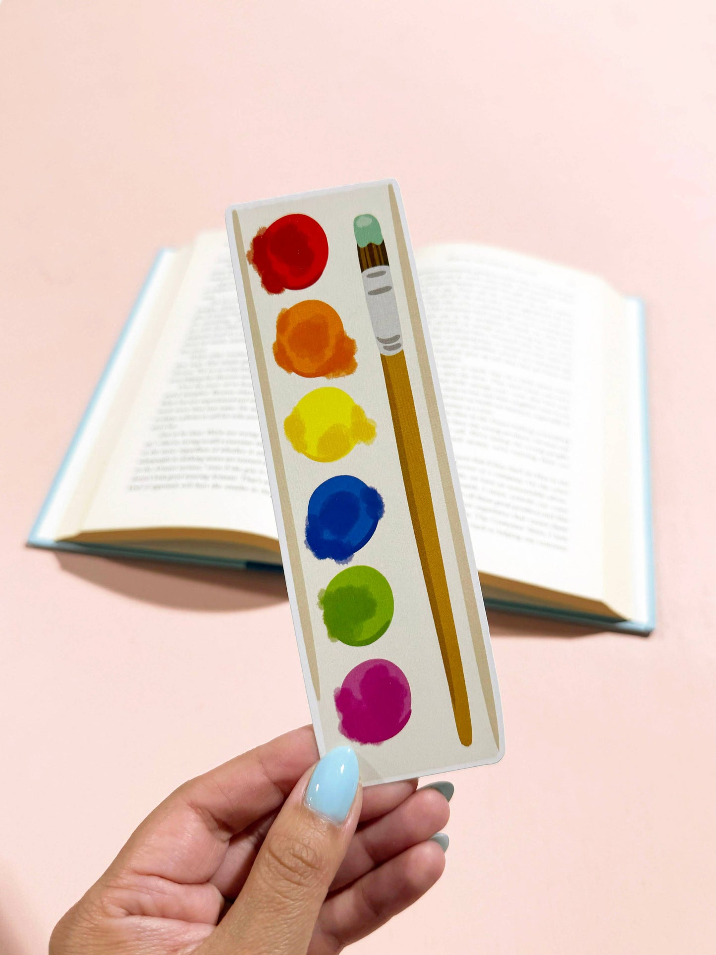 Paint Tray Die Cut Bookmark