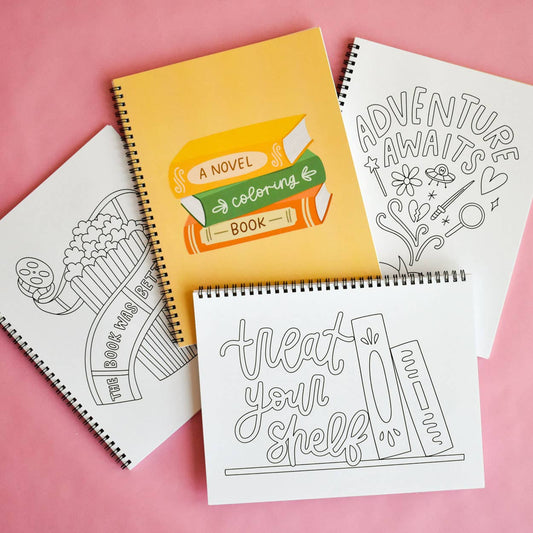 A Novel Coloring Book | Bookish Adult Coloring Book