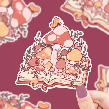 Mushroom Forest Book Sticker