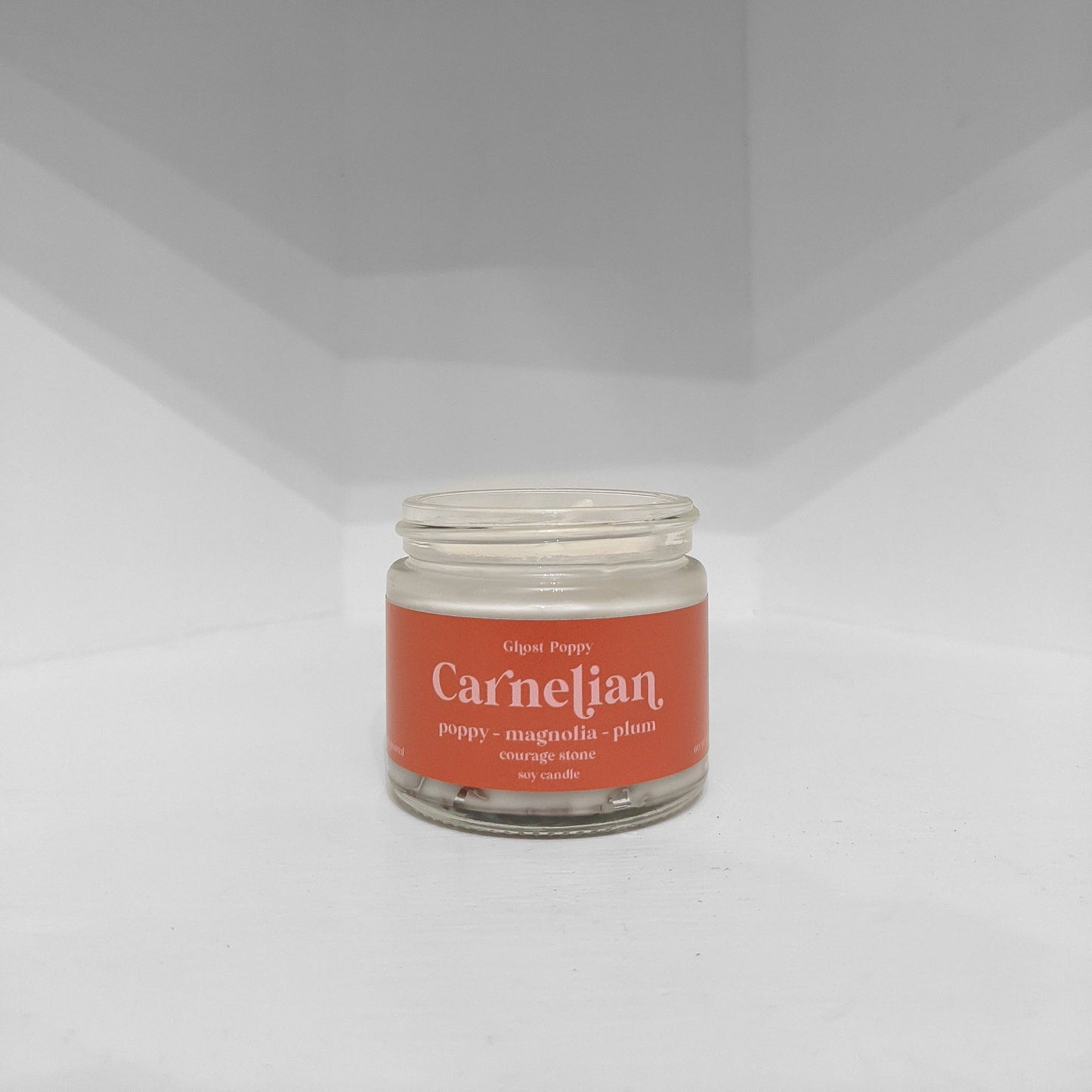 Carnelian Mini Candle