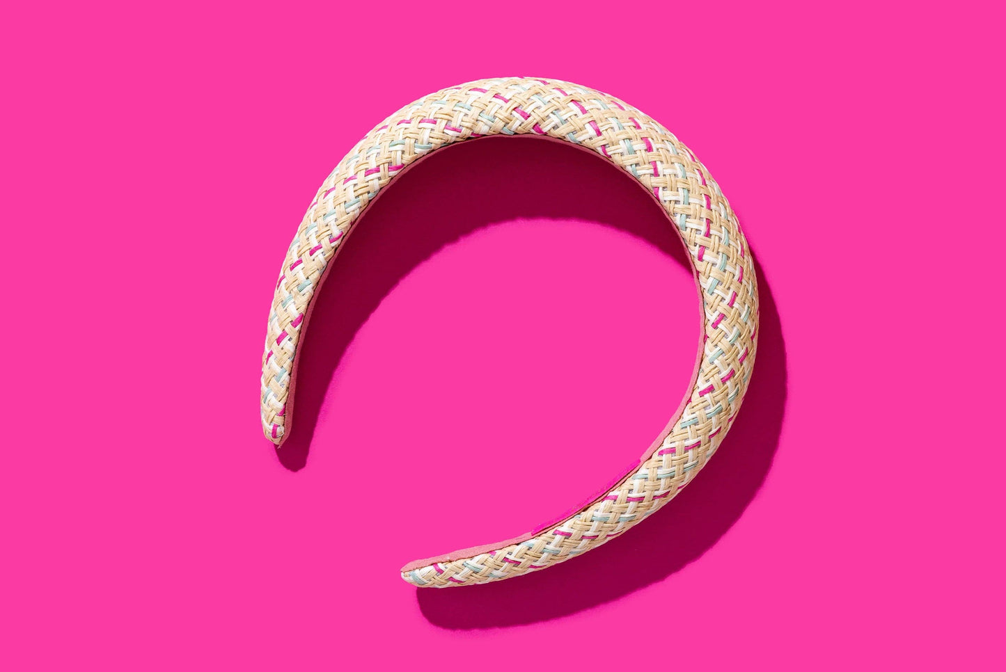 Padded Headband - Rattan - Cream - Lily
