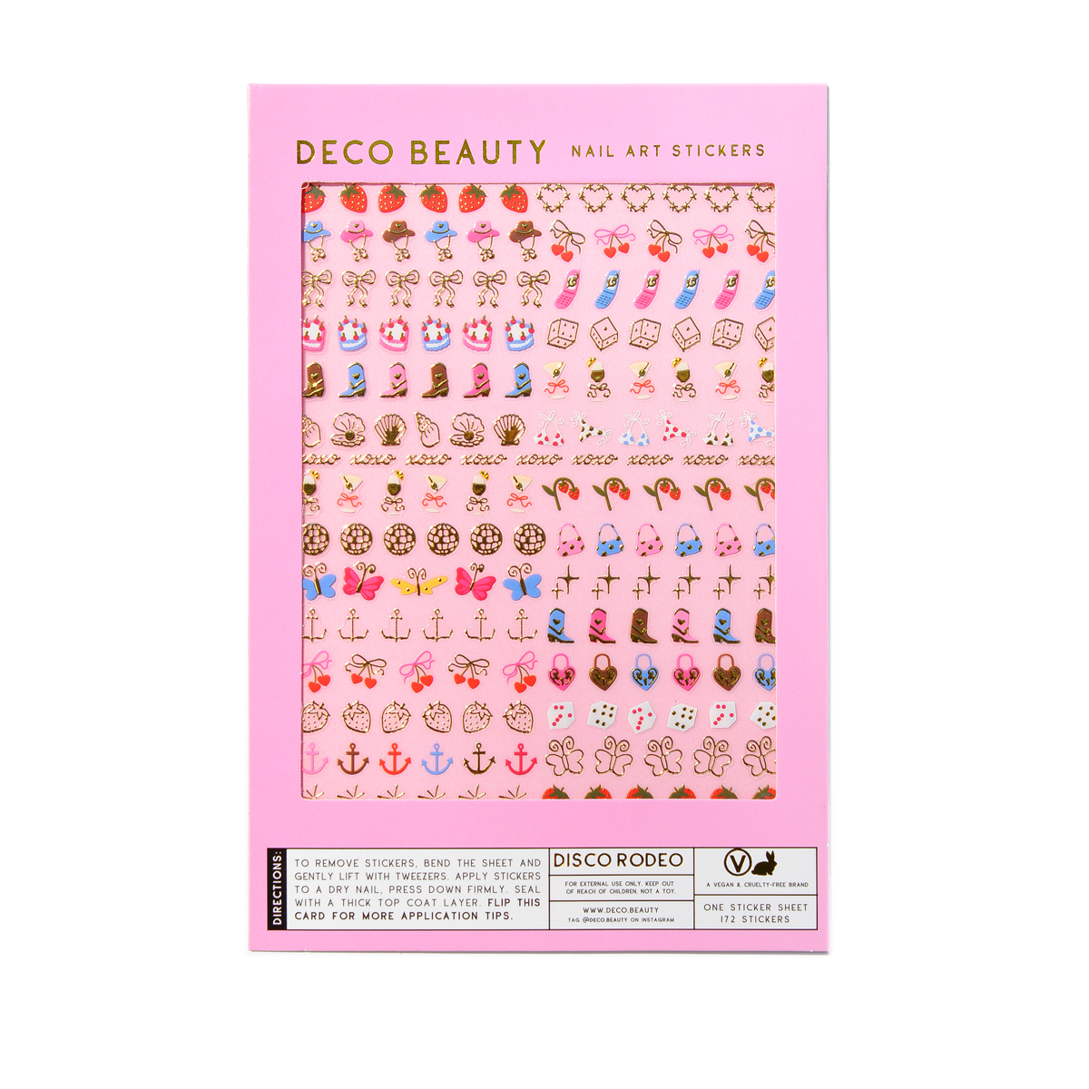Nail Art Stickers - DISCO RODEO