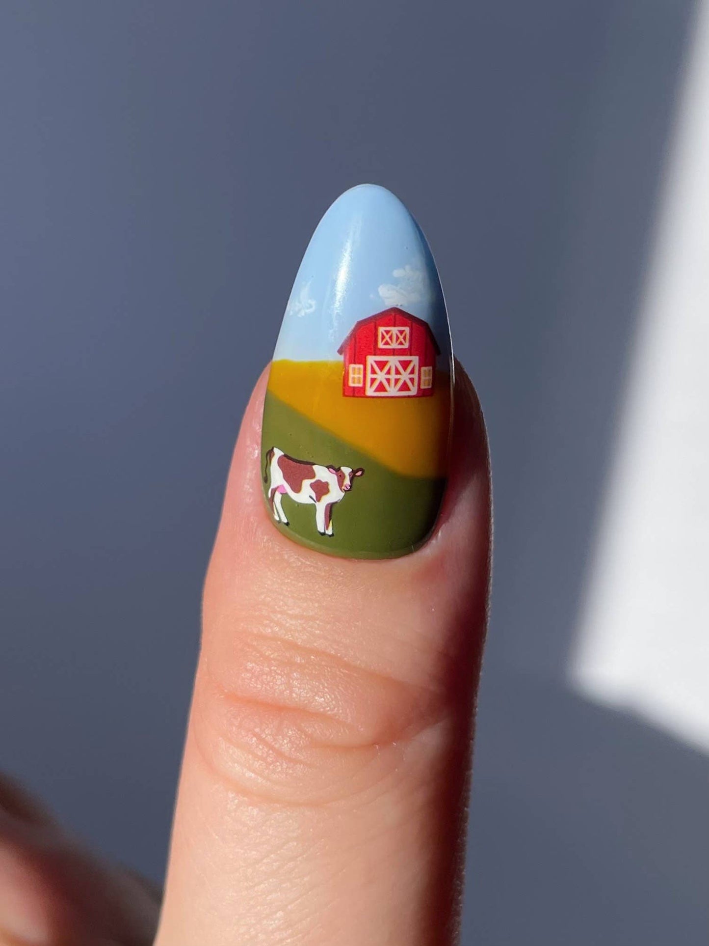 Nail Art Stickers - SUNFLOWER FARM