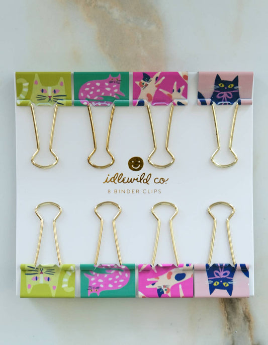 Binder Clips | Cats
