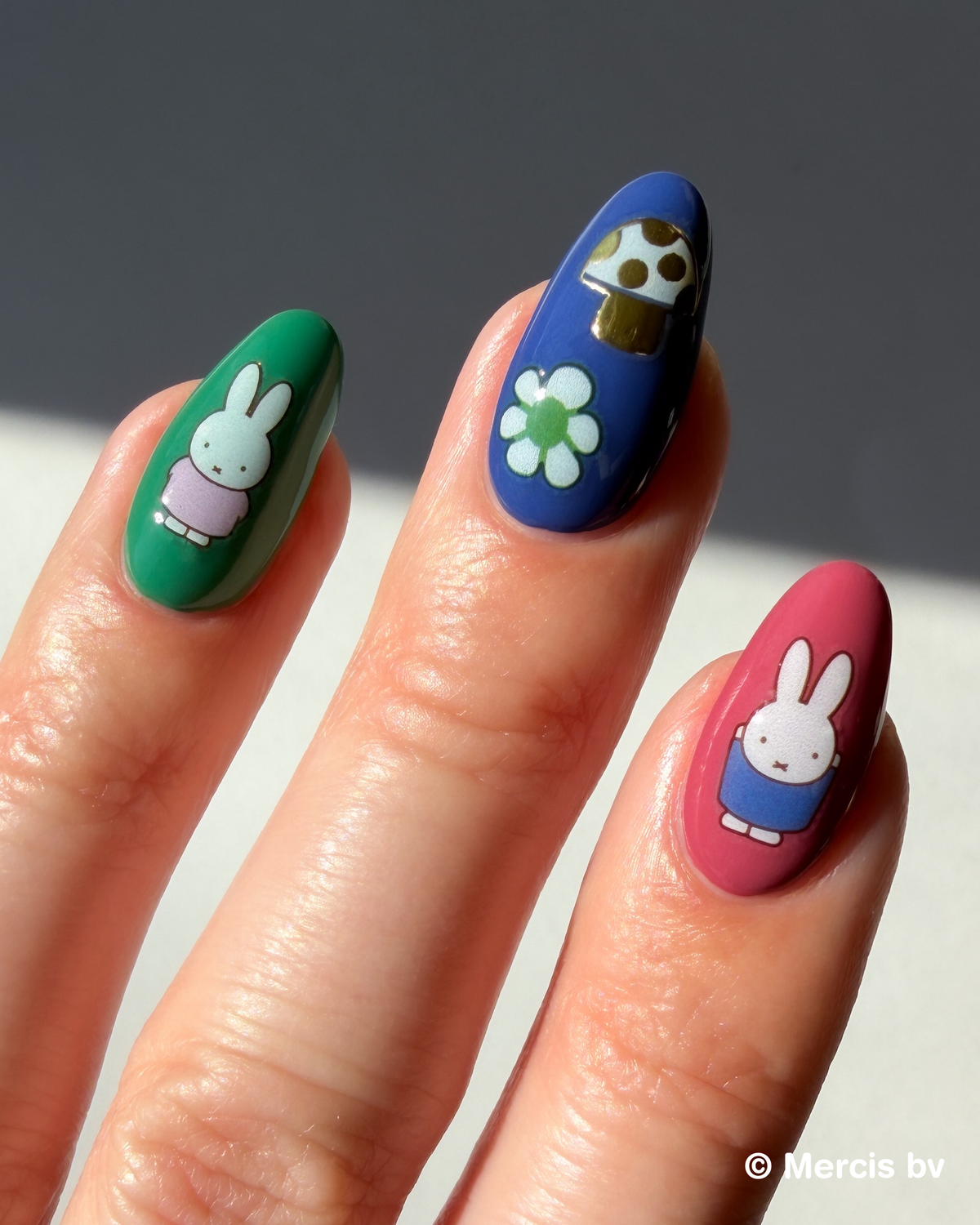 Nail Art Stickers - MIFFY'S MUSHROOMS