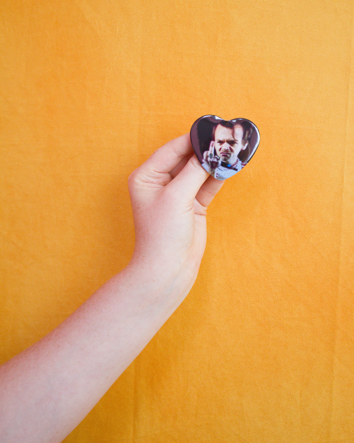 Harry Middle Finger Pin