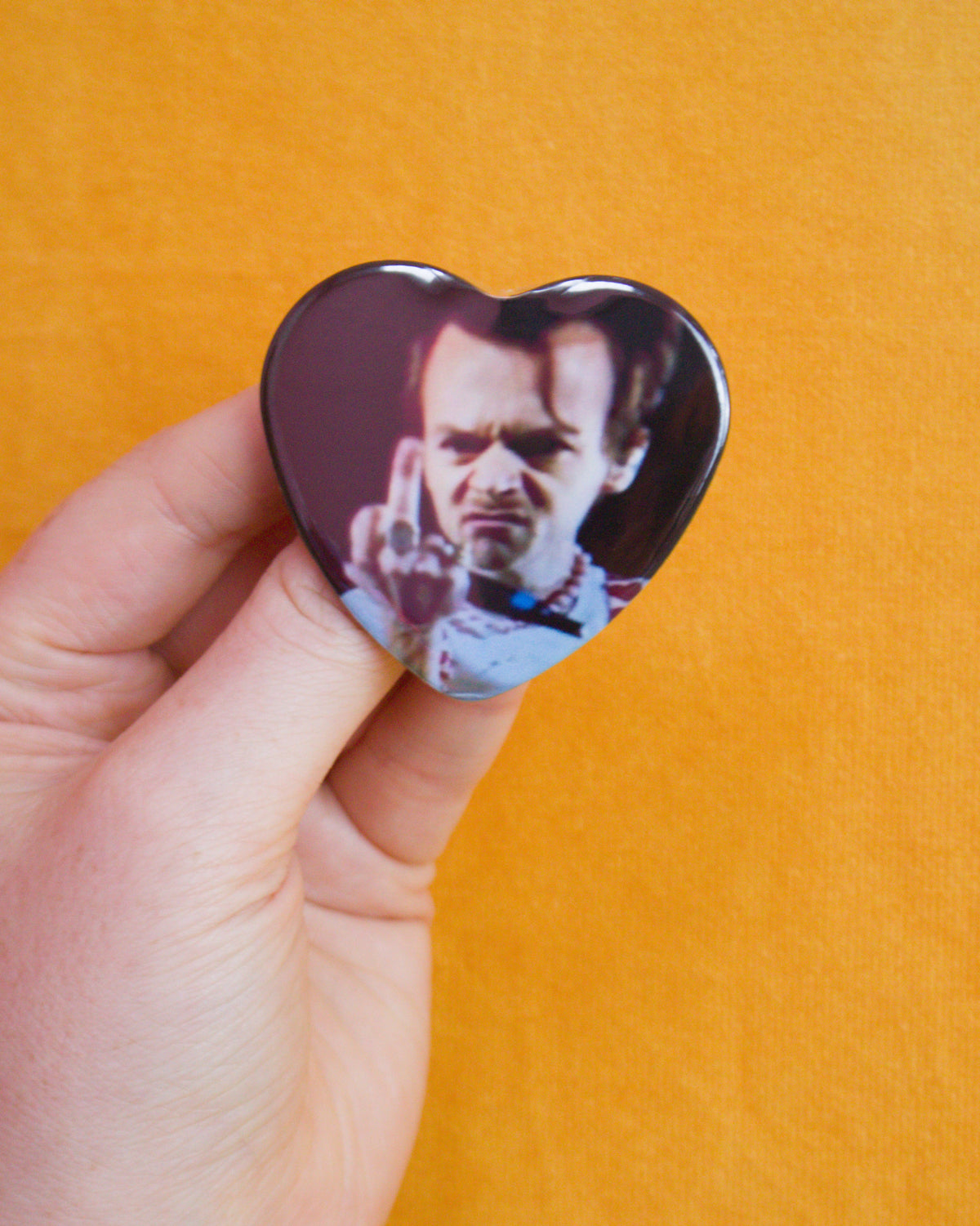 Harry Middle Finger Pin
