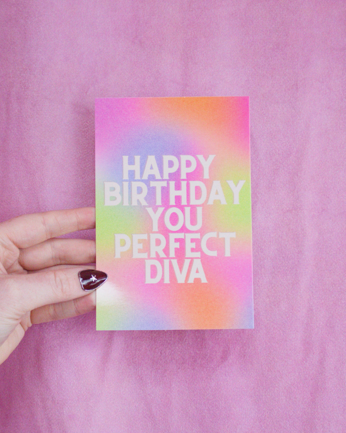Happy Birthday You Perfect Diva Post Card