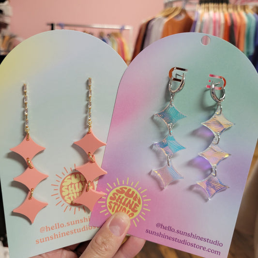 Hopelessly Devoted - Statement Earrings