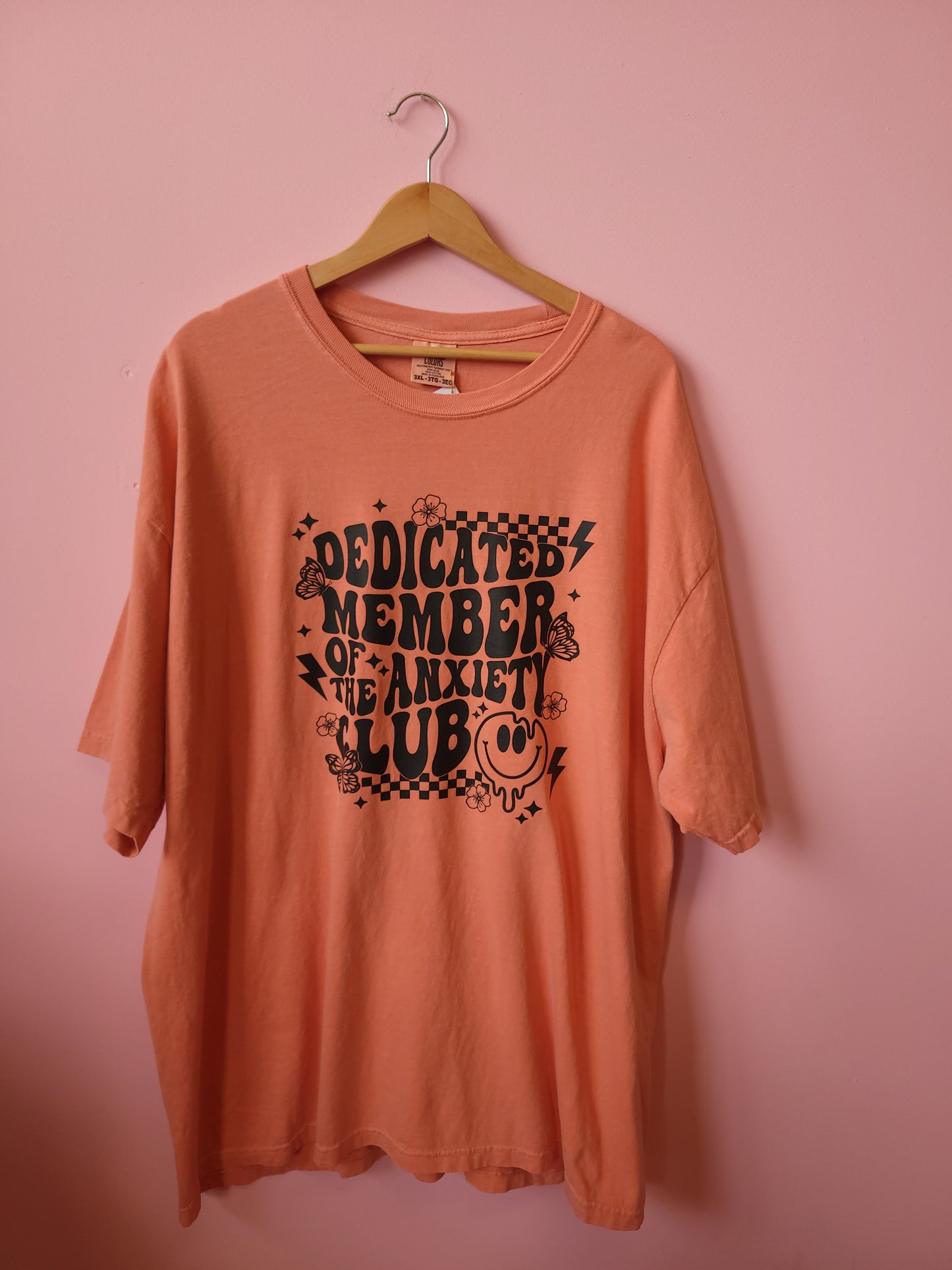 'Dedicated Member of the Anxiety Club' T-Shirt