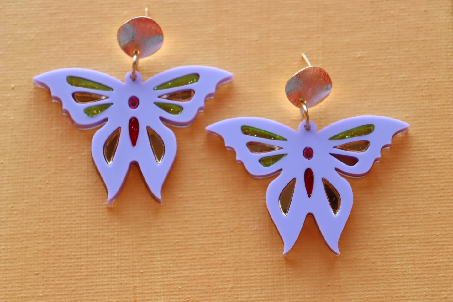 Purple Pastel Butterflies