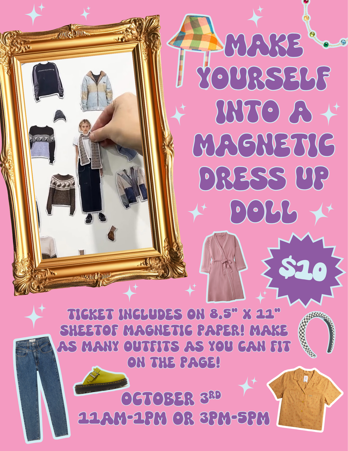 10/3/26 Magnetic Dress Up Doll