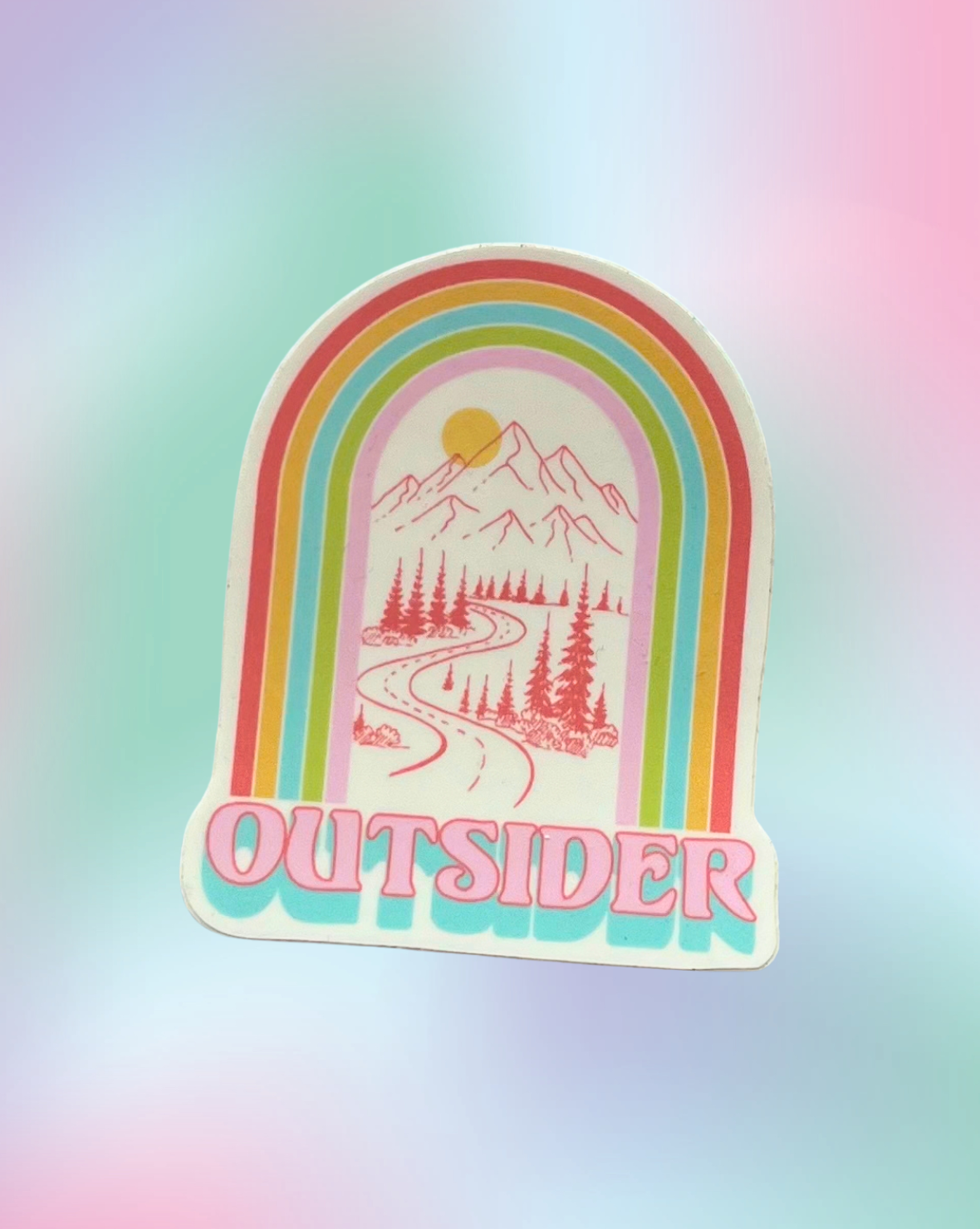 "Outsider" Sticker