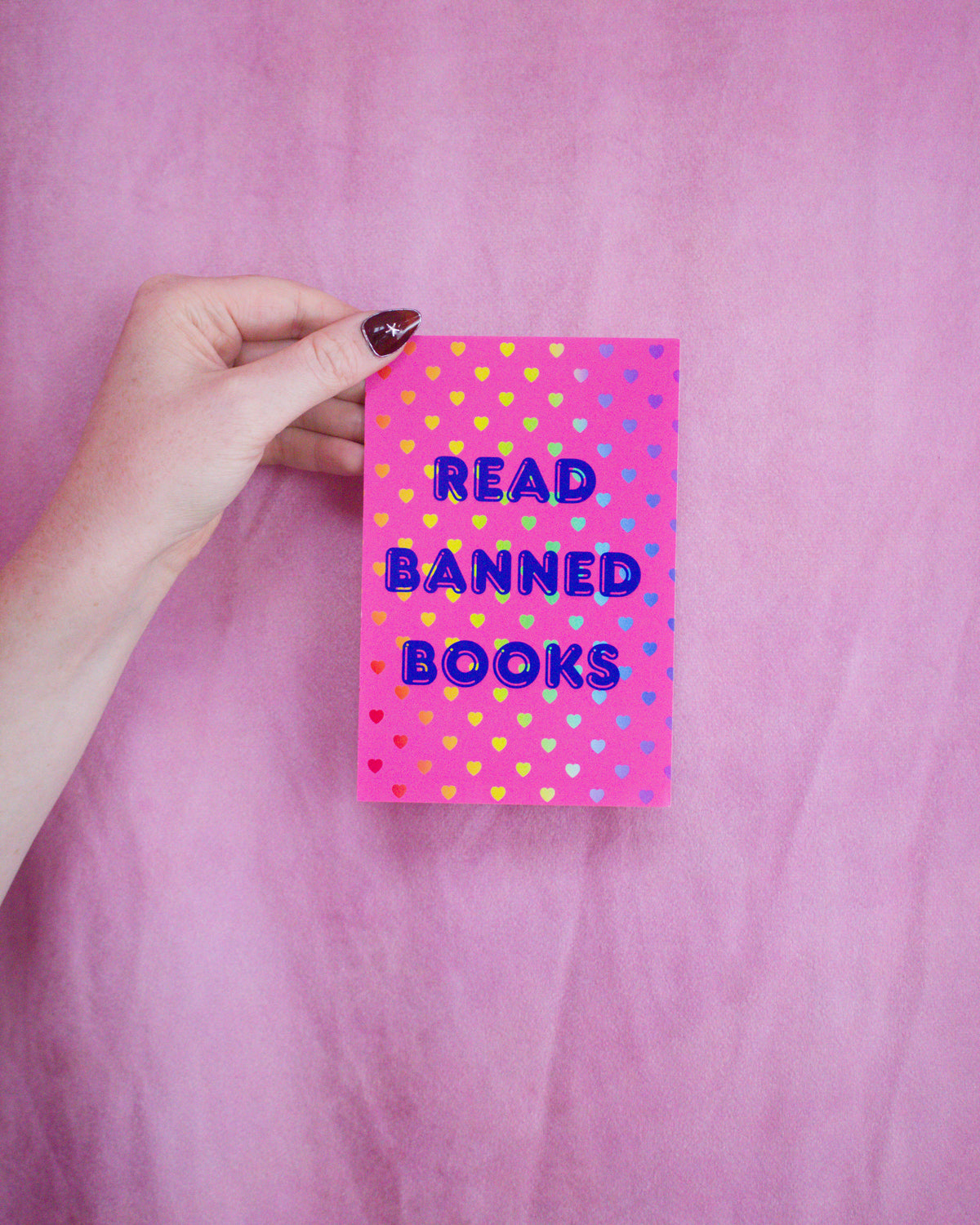 Read Banned Books Post Card