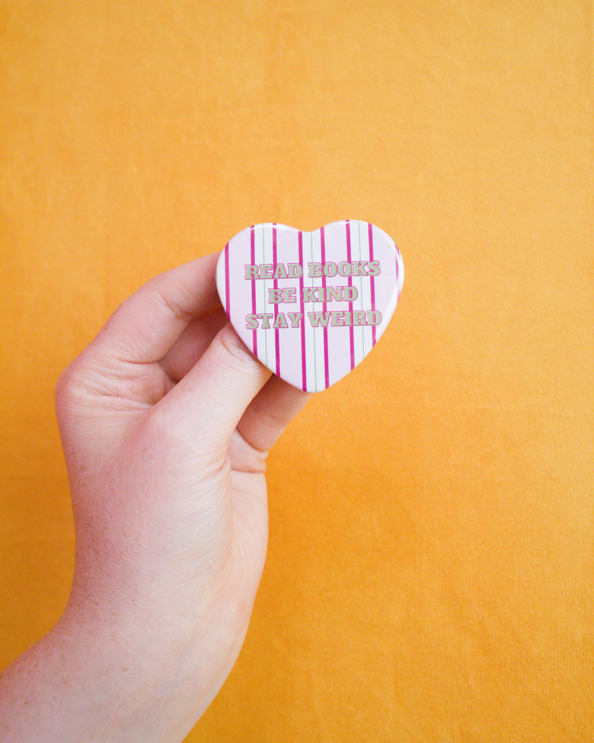 Read Books Be Kind Stay Weird Pin