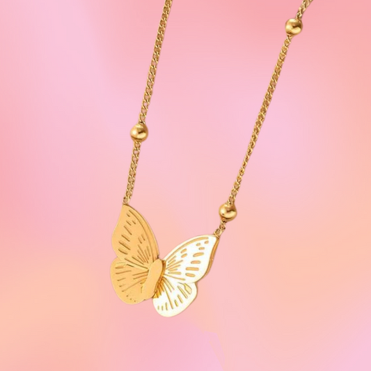 Elegant Butterfly Necklace
