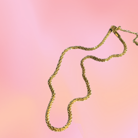 Glamorous Titanium Necklace