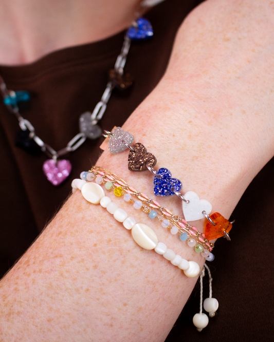 12 Eras Heart Bracelet