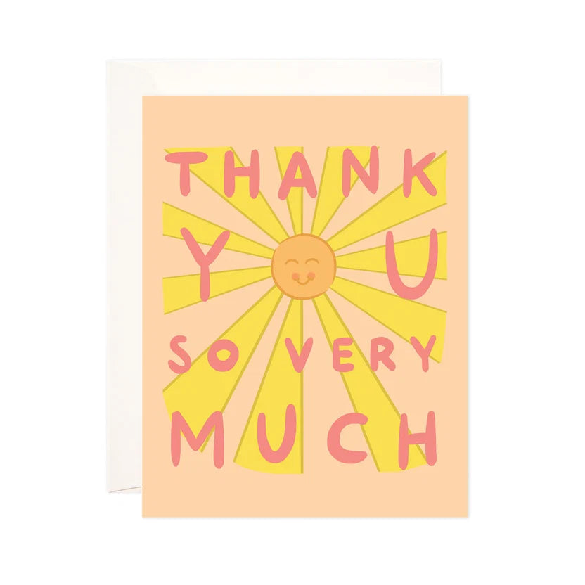 So Very Much Thank You Card