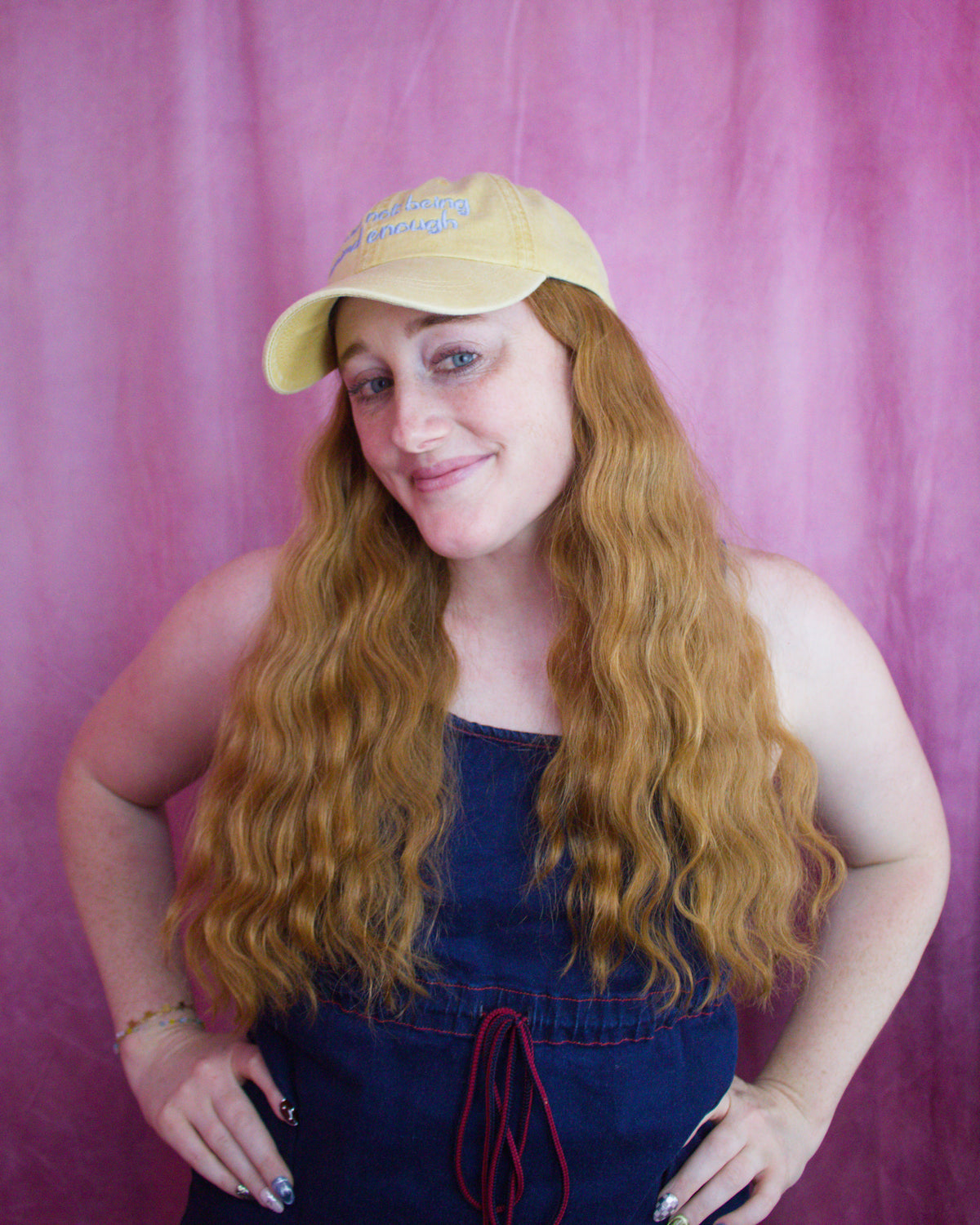 "You're Not Being Weird Enough" Embroidered Hat