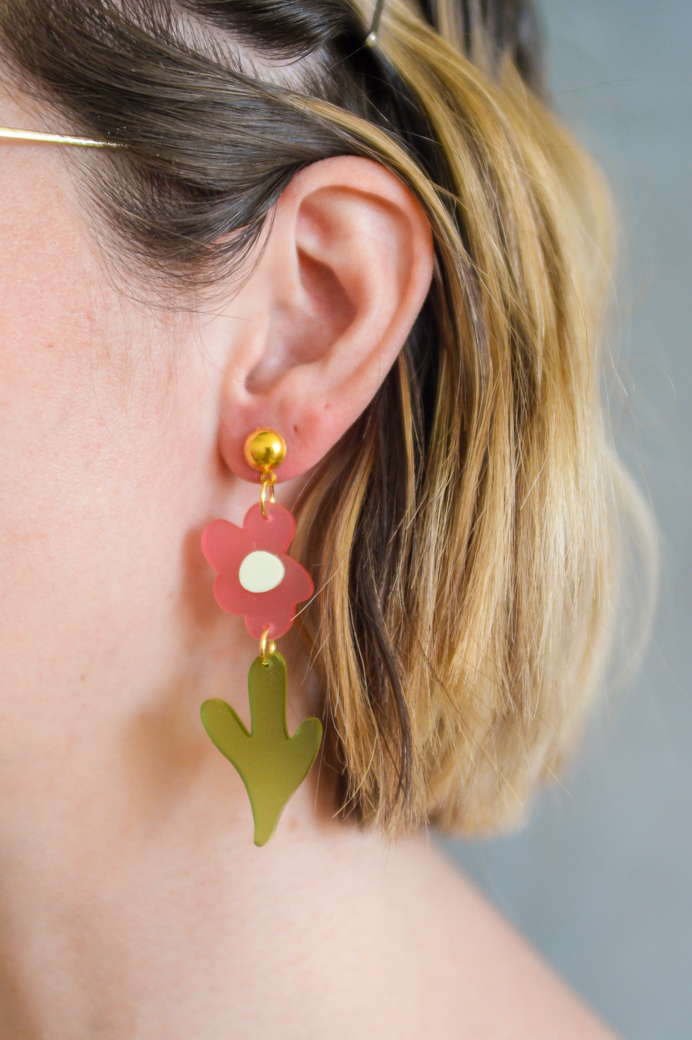 Wild Flower Dangle Earrings