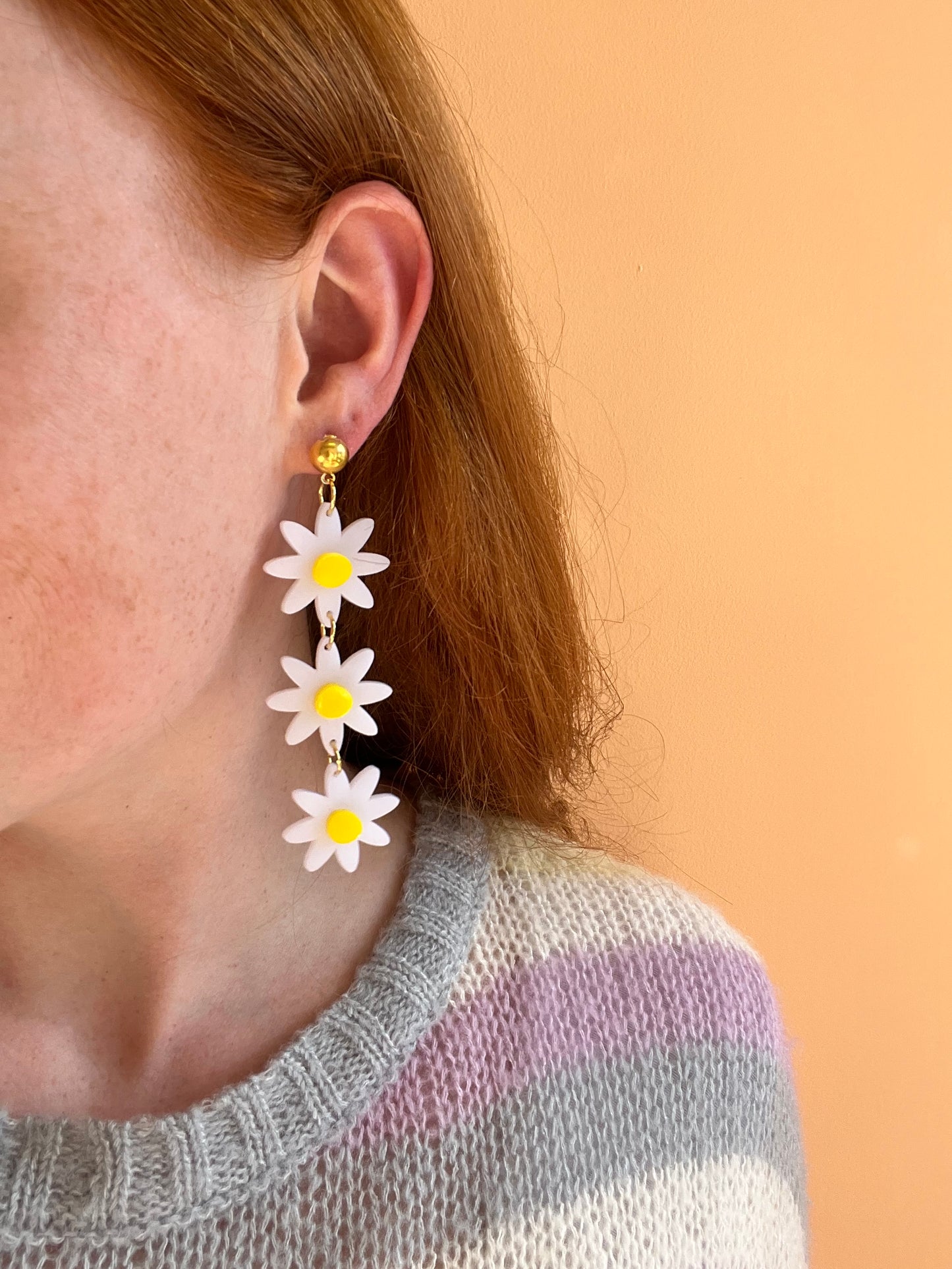 Daisy Dangle Earrings