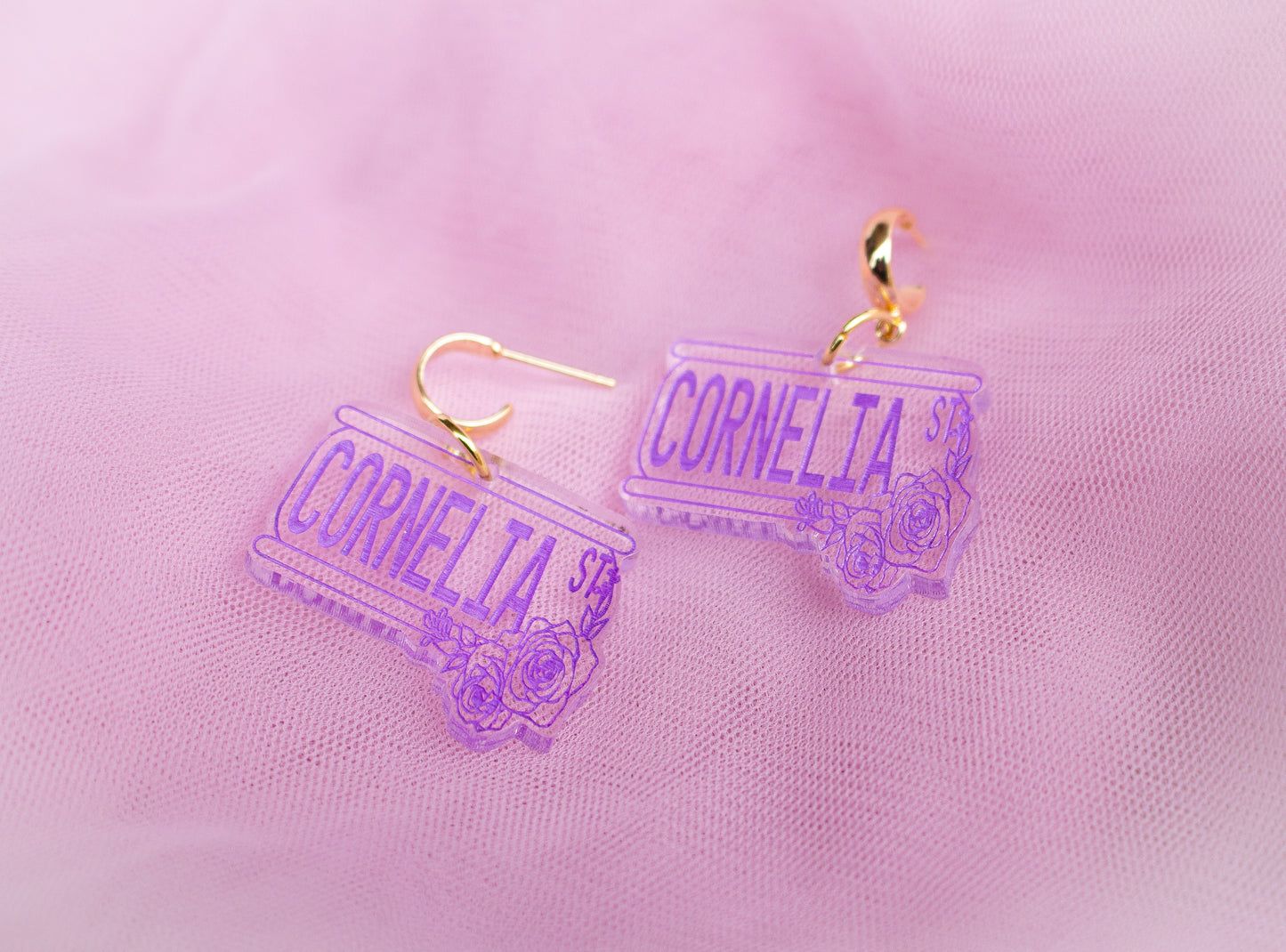 Taylor Swift Cornelia Street Earrings